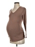 Isabel Maternity Brown Long Sleeve Top Size XS Maternity - photo 1