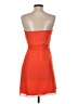 Express 100% Polyester Orange Cocktail Dress Size 4 - photo 2