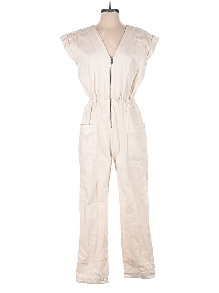 Pre-owned Splendid Jumpsuit In White