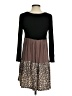 Unbranded 100% Polyester Animal Print Brown Casual Dress Size S - photo 2