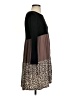 Unbranded 100% Polyester Animal Print Brown Casual Dress Size S - photo 4