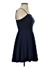 B. Smart 100% Polyester Solid Blue Cocktail Dress Size 1 - photo 4