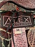 Alex Evenings 100% Polyester Floral Black Kimono Size M - photo 7