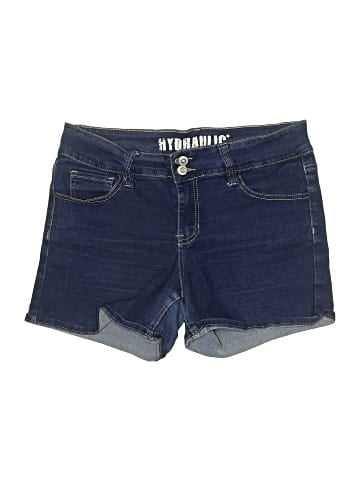 Hydraulic Denim Shorts (view 1)