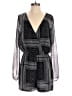 BCBGeneration 100% Polyester Graphic Black Romper Size M - photo 1