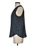Banana Republic 100% Polyester Blue Sleeveless Blouse Size S - photo 5