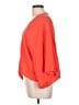 On The Road... Orange 3/4 Sleeve Blouse Size L - photo 5