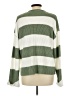 Unbranded 100% Acrylic Stripes Green Pullover Sweater Size L - photo 2