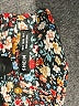 Shein 100% Polyester Floral Black Long Sleeve Blouse Size 4 - photo 7