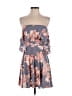 Windsor Floral Gray Casual Dress Size S - photo 1
