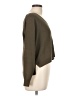 Pink Rose Brown Cardigan Size L - photo 4