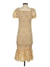 Unbranded Print Gold Cocktail Dress Size S - photo 2