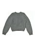 Zara Solid Gray Pullover Sweater Size 6 - 7 - photo 2