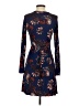 Assorted Brands Paisley Blue Casual Dress Size S - photo 2