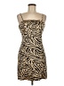 Forever 21 100% Polyester Animal Print Tan Cocktail Dress Size M - photo 1
