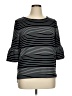 Max Studio Black 3/4 Sleeve Top Size XL (estimated) - photo 1