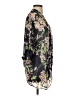 Unbranded Floral Black Kimono Size S - photo 4