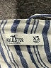 Hollister 100% Viscose Stripes Blue Romper Size XS - photo 4
