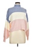White Closet Color Block Pink Pullover Sweater Size M - photo 1