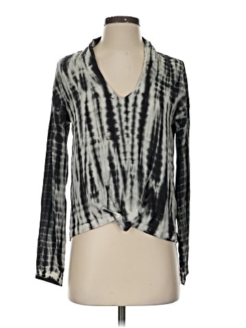 Gypsy 05 Long Sleeve Silk Top (view 1)