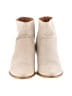 Dingo 100% Leather Ivory Ankle Boots Size 9 - photo 2