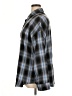 Fantaslook 100% Polyester Plaid Blue Long Sleeve Blouse Size XL - photo 5