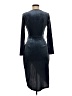 Huhot Metallic Blue Cocktail Dress Size M - photo 2