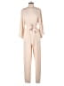 IRO 100% Polyester Solid Tan Jumpsuit Size EU (FR) 36 / US 4 - photo 1