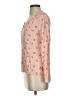 Hinge 100% Viscose Pink Long Sleeve Blouse Size XS - photo 5