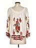Unbranded 100% Rayon Ivory 3/4 Sleeve Blouse Size XXS - photo 2