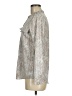 Calvin Klein 100% Polyester Tweed Silver Long Sleeve Blouse Size M (estimated) - photo 5