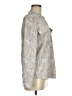 Calvin Klein 100% Polyester Tweed Silver Long Sleeve Blouse Size M (estimated) - photo 4