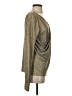 Heed Metallic Gold Long Sleeve Top Size S - photo 4