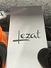 Lezat Color Block Orange Jumpsuit Size S - photo 4