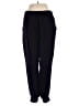 Theory 100% Silk Solid Black Silk Pants Size S - photo 2