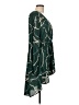 Boston Proper 100% Polyester Green Casual Dress Size L - photo 4