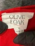 Olive and Oak 100% Polyester Red Sleeveless Top Size S - photo 6