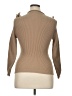 Shein Curve Tan Turtleneck Sweater Size 0X - photo 2