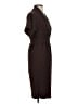 Wish Solid Brown Casual Dress Size S - photo 4