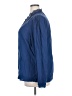 Unbranded 100% Viscose Blue Long Sleeve Button-Down Shirt Size 2X - photo 5