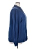 Unbranded 100% Viscose Blue Long Sleeve Button-Down Shirt Size 2X - photo 4