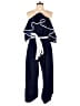 Touch Me Color Block Blue Jumpsuit Size S - photo 1