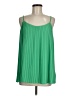 Charming Charlie 100% Polyester Green Sleeveless Blouse Size M - photo 1