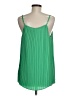 Charming Charlie 100% Polyester Green Sleeveless Blouse Size M - photo 2