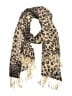 Unbranded Animal Print Tan Brown Scarf One size - photo 1