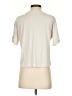 LEAGUE Ivory Short Sleeve Turtleneck Size S - photo 2