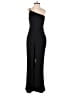 Crystal Sky Solid Black Jumpsuit Size XS - photo 1
