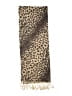 Unbranded Animal Print Tan Brown Scarf One size - photo 2