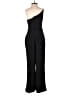 Crystal Sky Solid Black Jumpsuit Size XS - photo 2