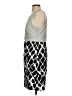 Tabitha Graphic Gray Casual Dress Size 4 - photo 5